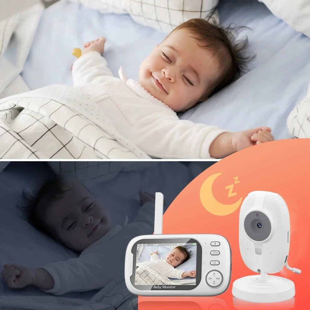 Moniteur vidéo bébé Cdycam BabyGuard avec écran HD 3,5 pouces et vision nocturne
