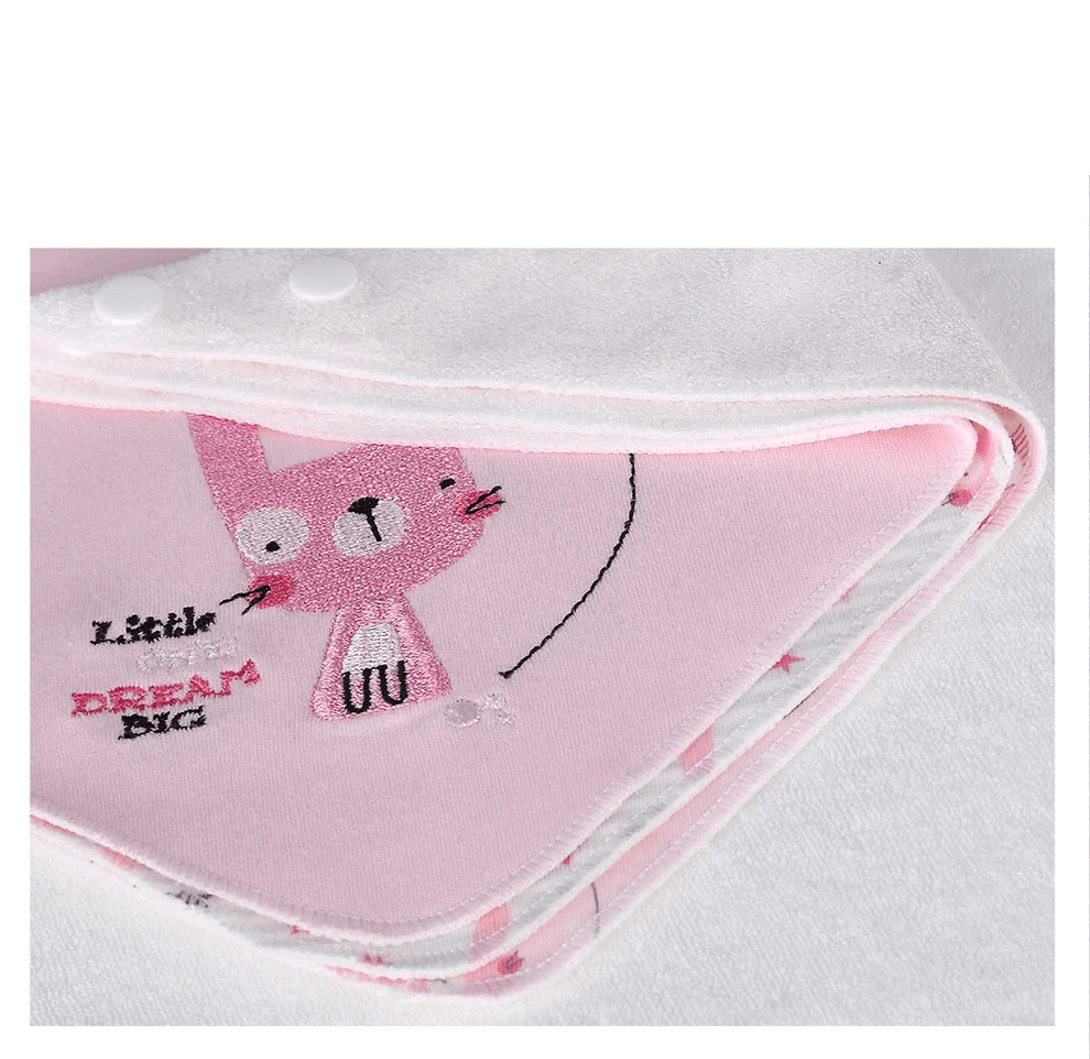 Bavoir Bébé rose