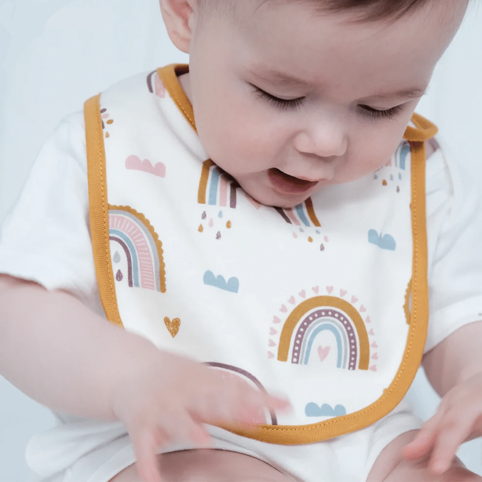 Lot de bavoirs bébé en coton imperméable