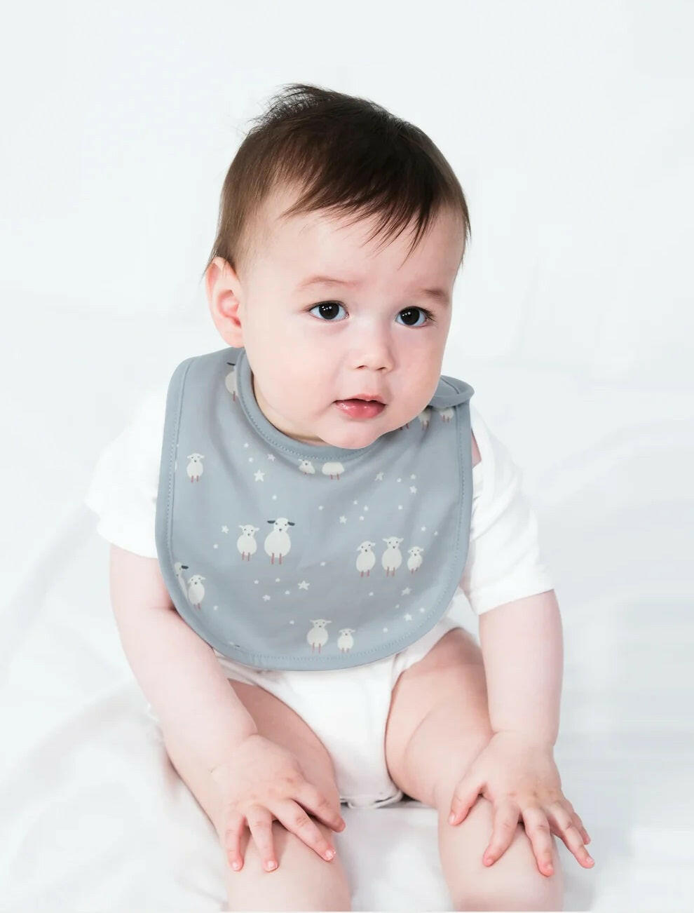 Bavoir bébé en coton doux et imperméable