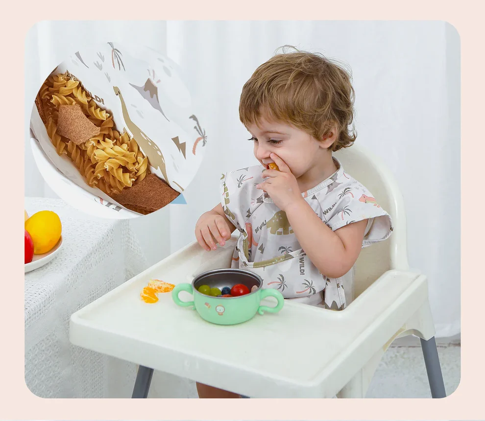 bavoir bébé avec poche