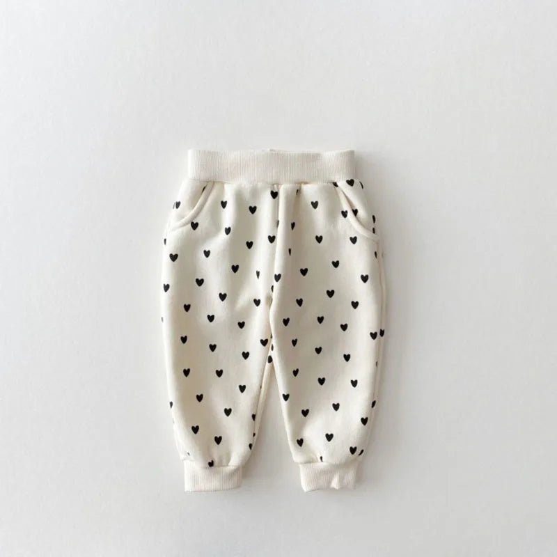Tenue bébé 3-6 mois hoodie imprimé cœu