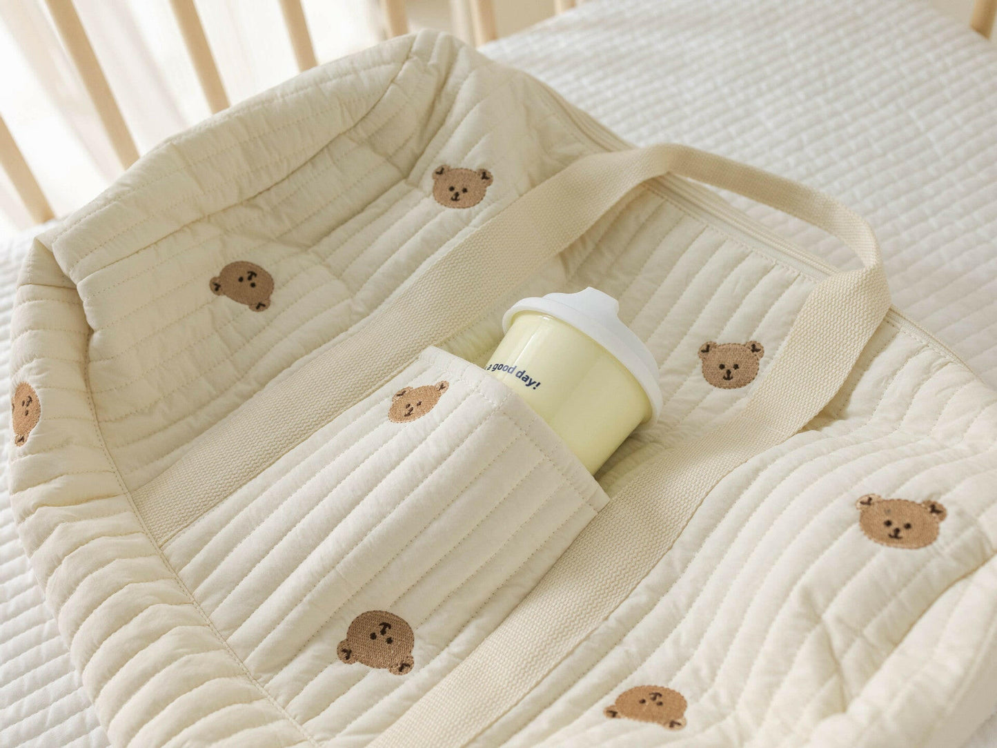 MIMI Sac à Langer Polyvalent | Sac Fourre-Tout pour Maman et Bébé - Baby Daisy