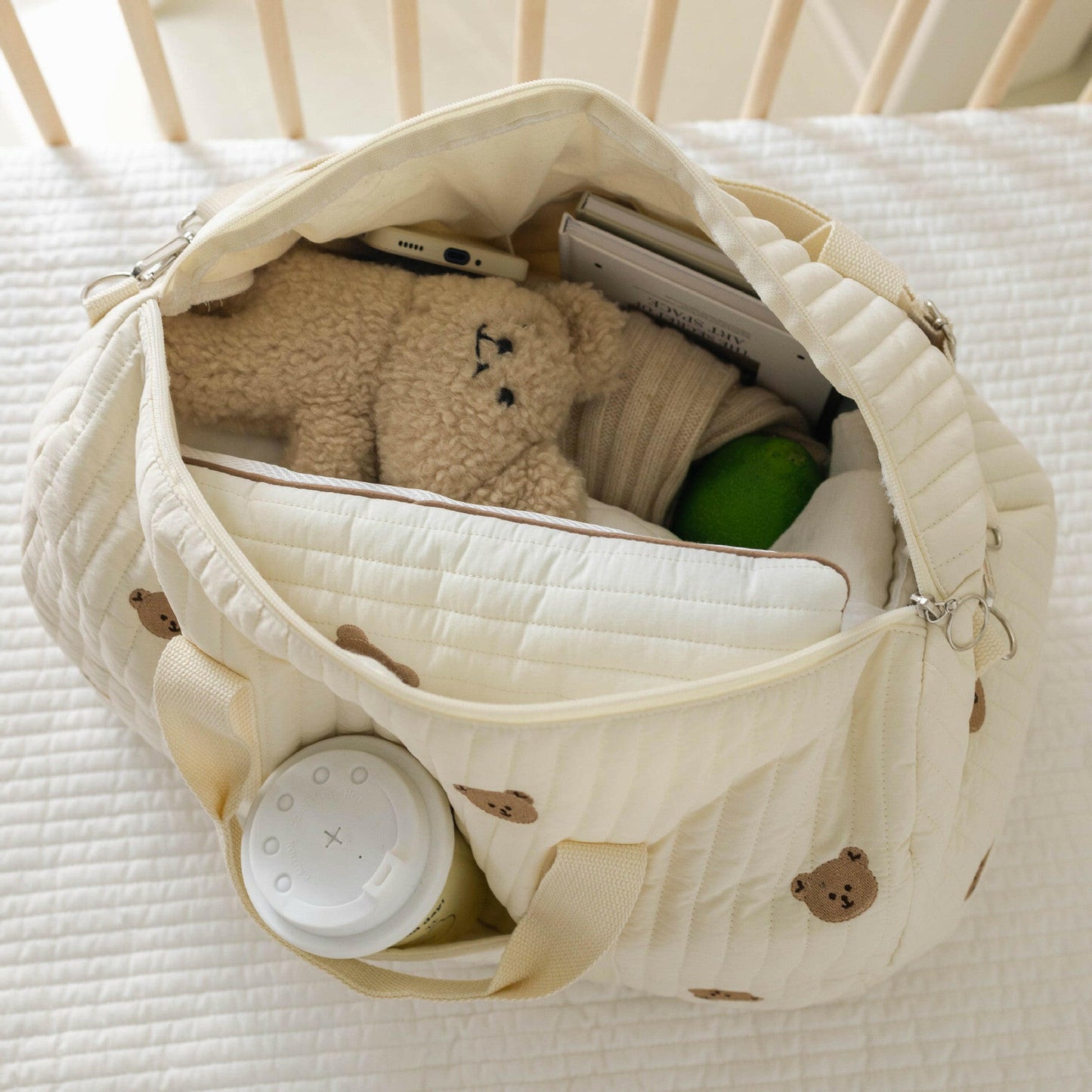 MIMI Sac à Langer Polyvalent | Sac Fourre-Tout pour Maman et Bébé - Baby Daisy