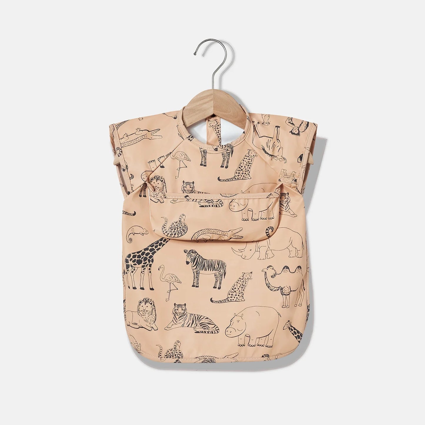 BIBFIT Bavoir Bébé Imperméable avec Poche - Baby Daisy