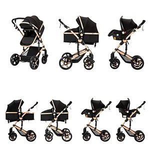ETOILE Poussette 3 en 1 | Légère et Multifonctionnelle - Baby Daisy