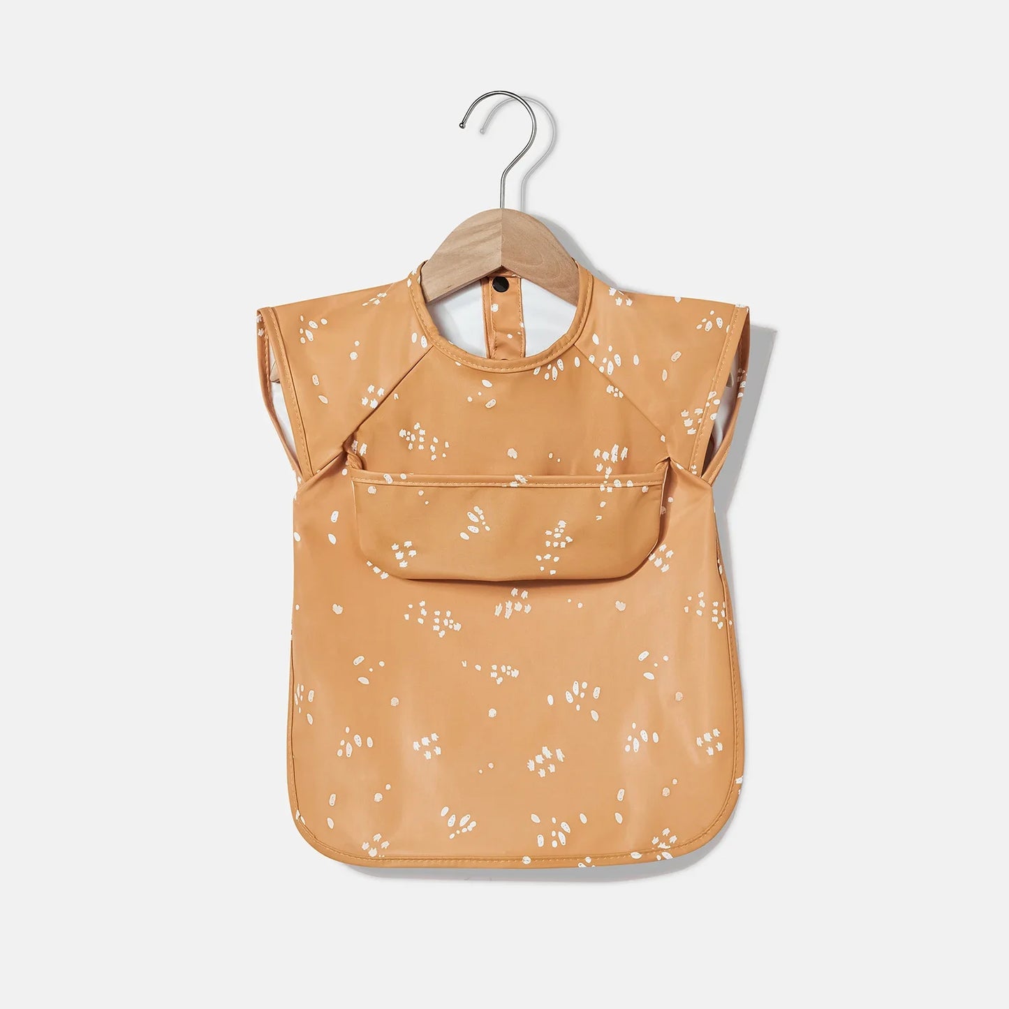 BIBFIT Bavoir Bébé Imperméable avec Poche - Baby Daisy