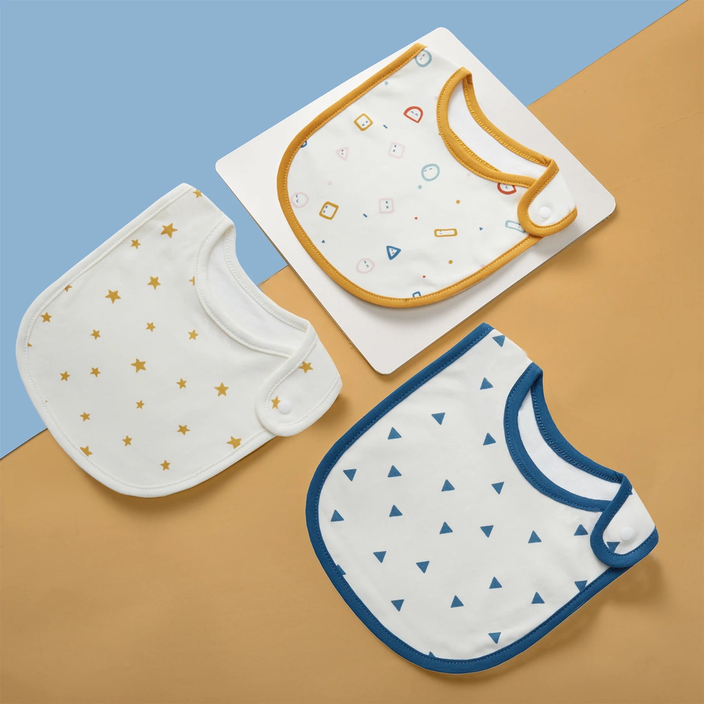 Bavoir bébé en coton 100%