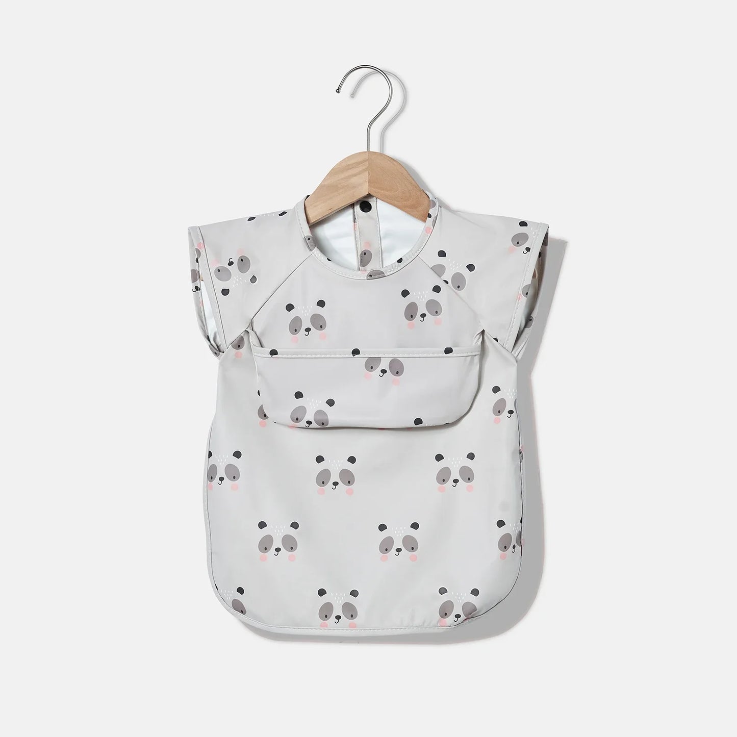BIBFIT Bavoir Bébé Imperméable avec Poche - Baby Daisy