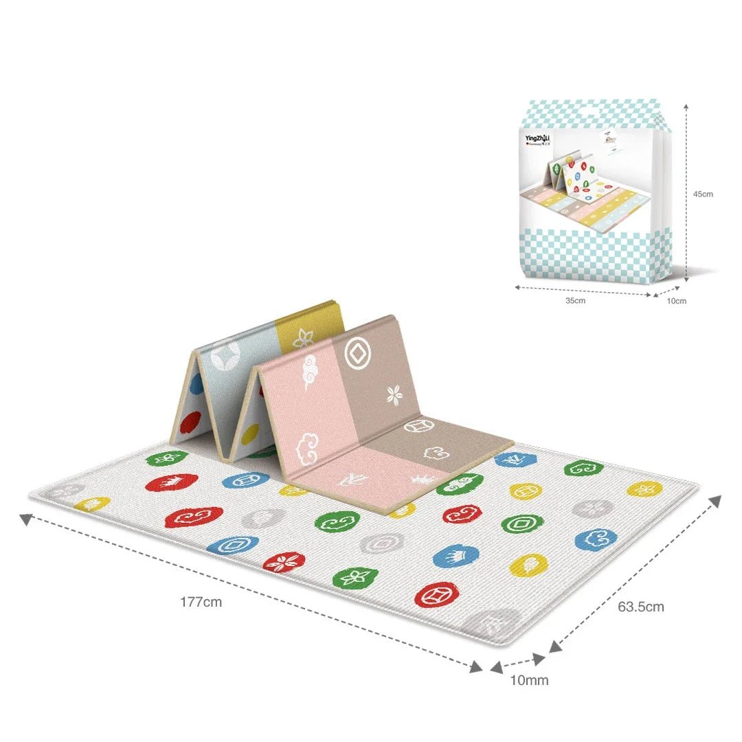 Tapis de jeu pour bébé avec surface antidérapante
