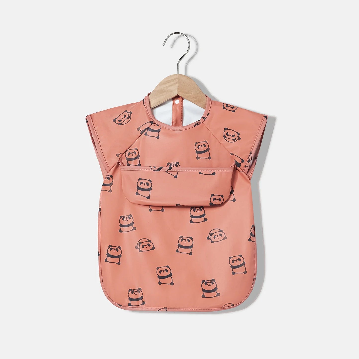 BIBFIT Bavoir Bébé Imperméable avec Poche - Baby Daisy