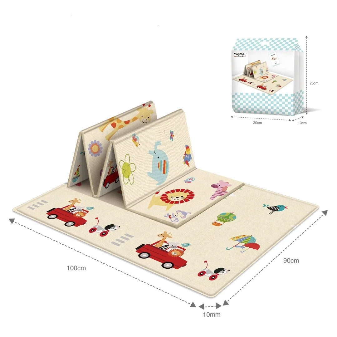 Tapis de jeu pliable imperméable pour bébé