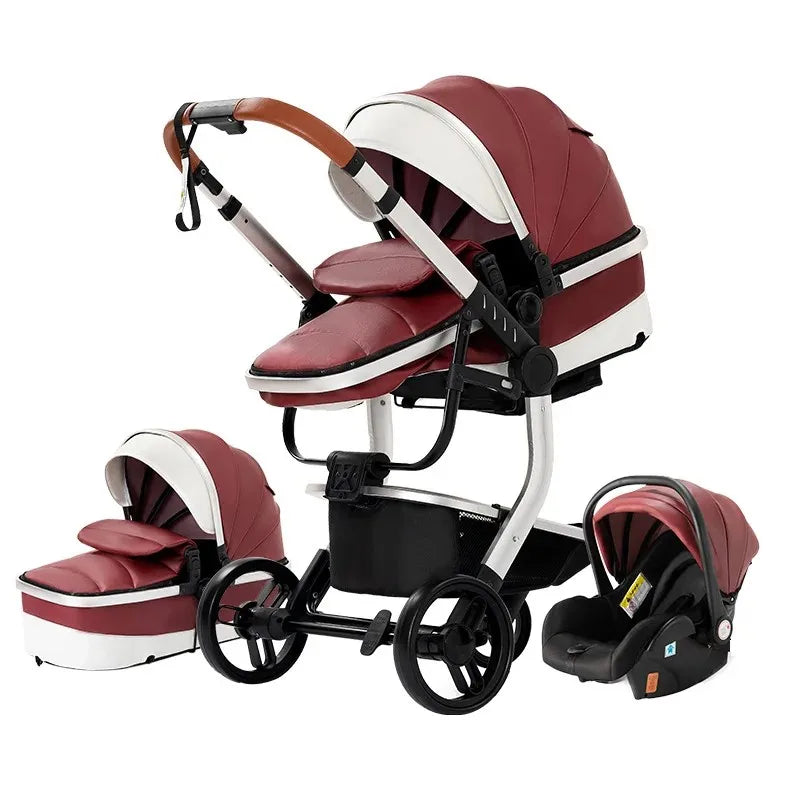 MAGIC | Poussette Bébé 3 en 1 Multifonction Légère et Réversible