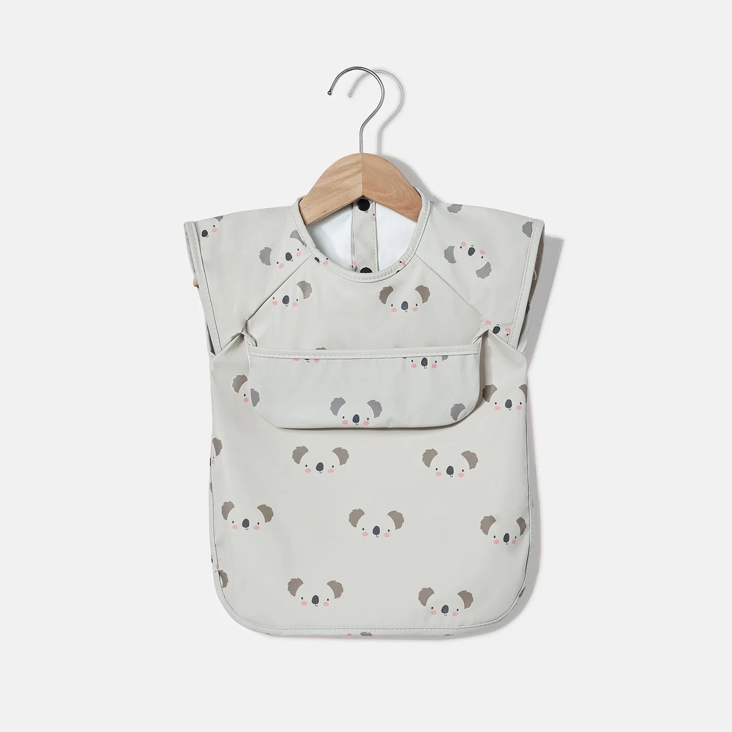 BIBFIT Bavoir Bébé Imperméable avec Poche - Baby Daisy
