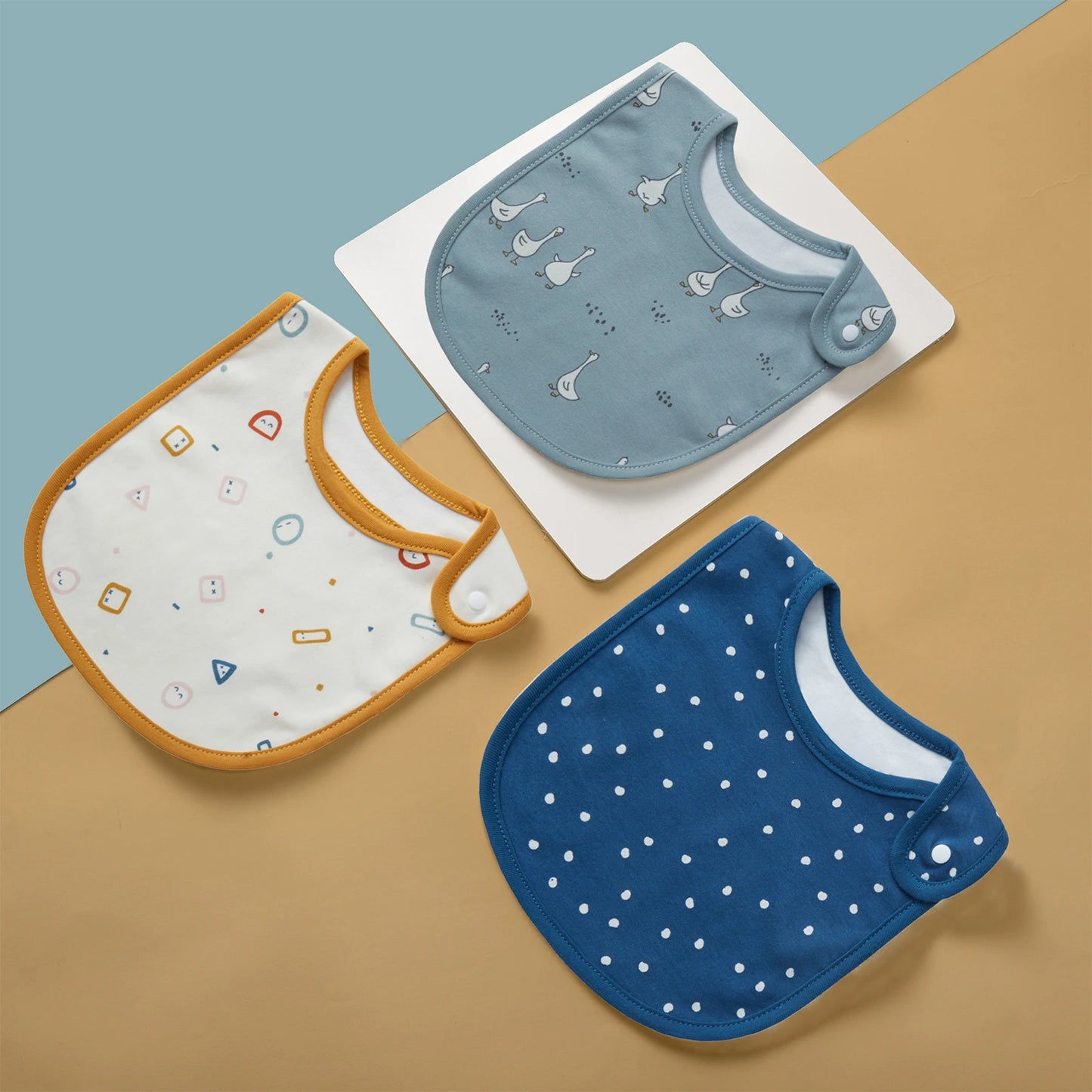 Set de 3 bavoirs