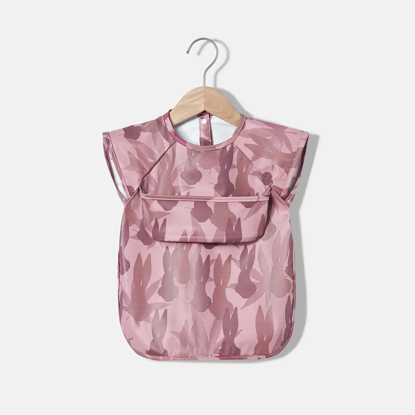 BIBFIT Bavoir Bébé Imperméable avec Poche - Baby Daisy