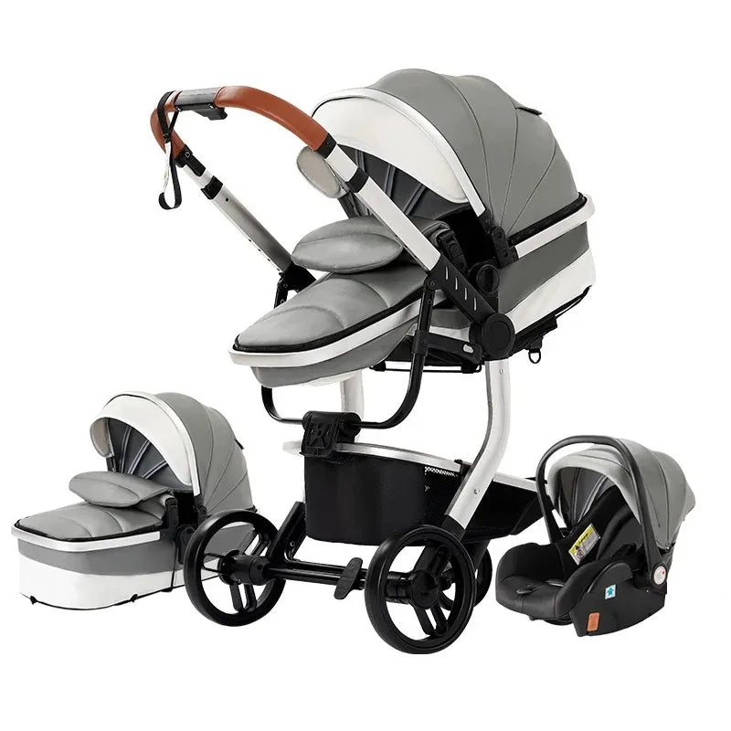 MAGIC | Poussette Bébé 3 en 1 Multifonction Légère et Réversible