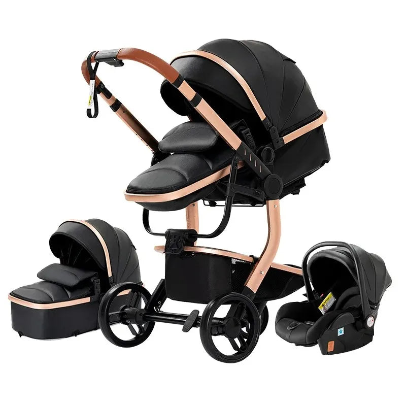 MAGIC | Poussette Bébé 3 en 1 Multifonction Légère et Réversible