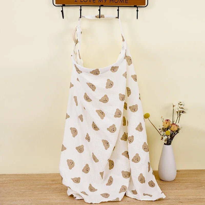 Couverture de poussette multifonction en coton