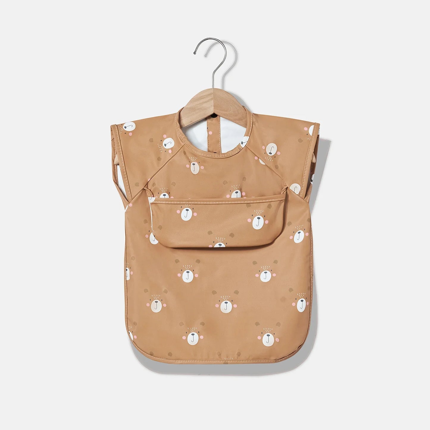 BIBFIT Bavoir Bébé Imperméable avec Poche - Baby Daisy
