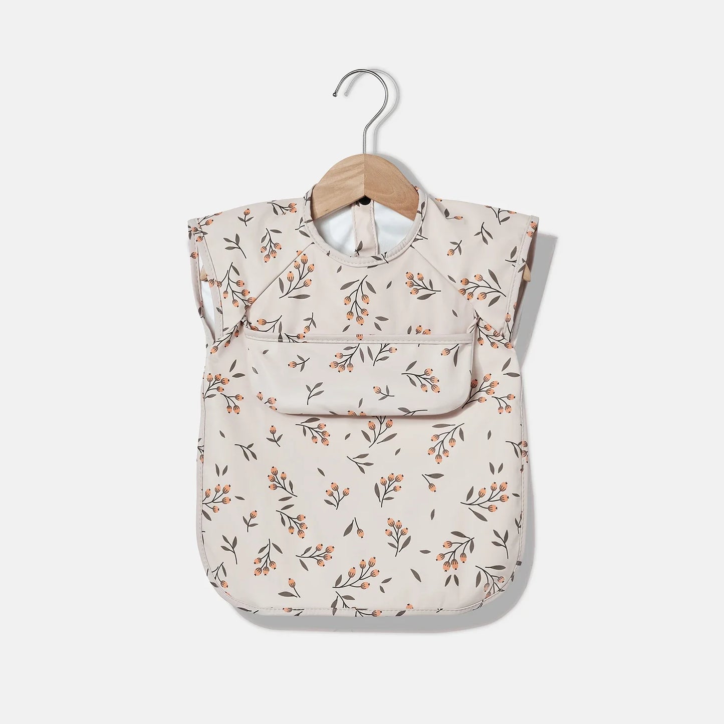 BIBFIT Bavoir Bébé Imperméable avec Poche - Baby Daisy