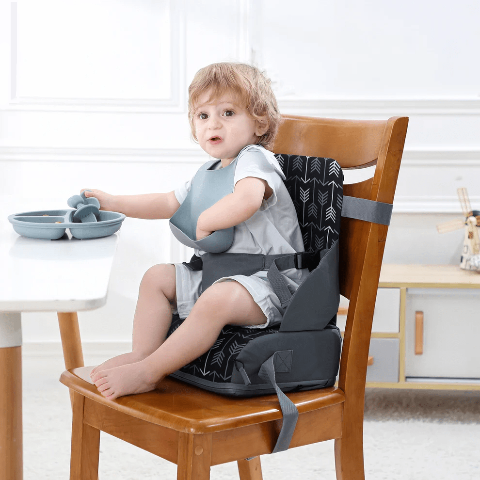 EASYBOOST Siège Rehausseur Enfant Portable et Pliable | Coussin Haut pour Chaise - Baby Daisy