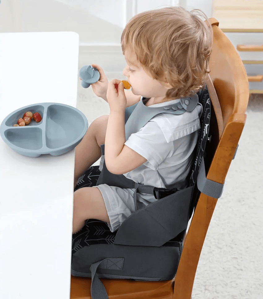 EASYBOOST Siège Rehausseur Enfant Portable et Pliable | Coussin Haut pour Chaise - Baby Daisy