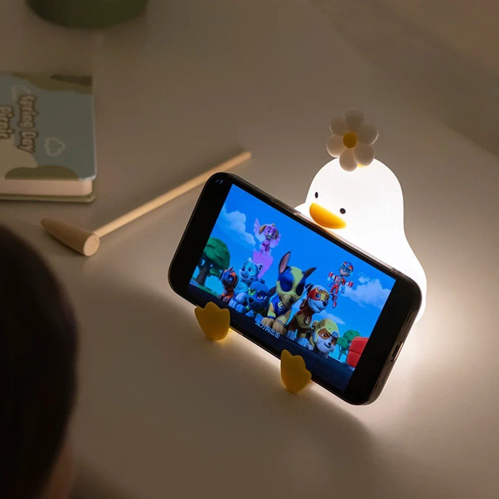 Veilleuse LED en silicone pour bébé | Commande Tactile - Baby Daisy