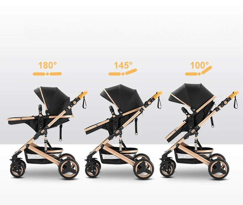 Poussette 3-en-1 – Nacelle, Siège Auto et Poussette Tout-en-Un | TRIO