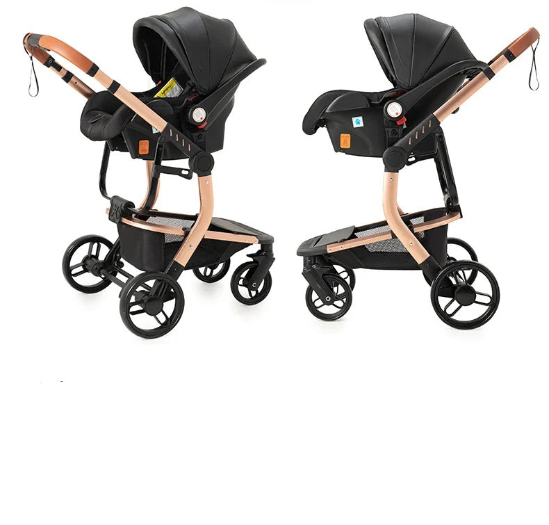 MAGIC | Poussette Bébé 3 en 1 Multifonction Légère et Réversible