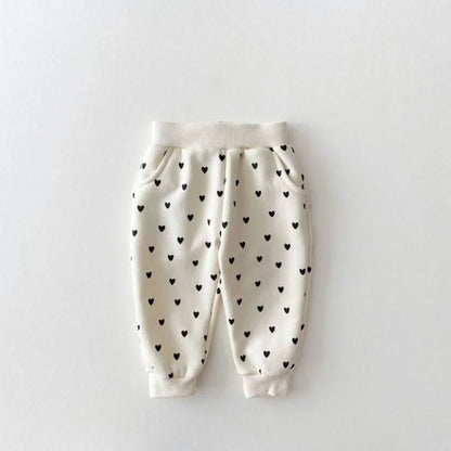 Tenue bébé 3-6 mois hoodie imprimé cœu