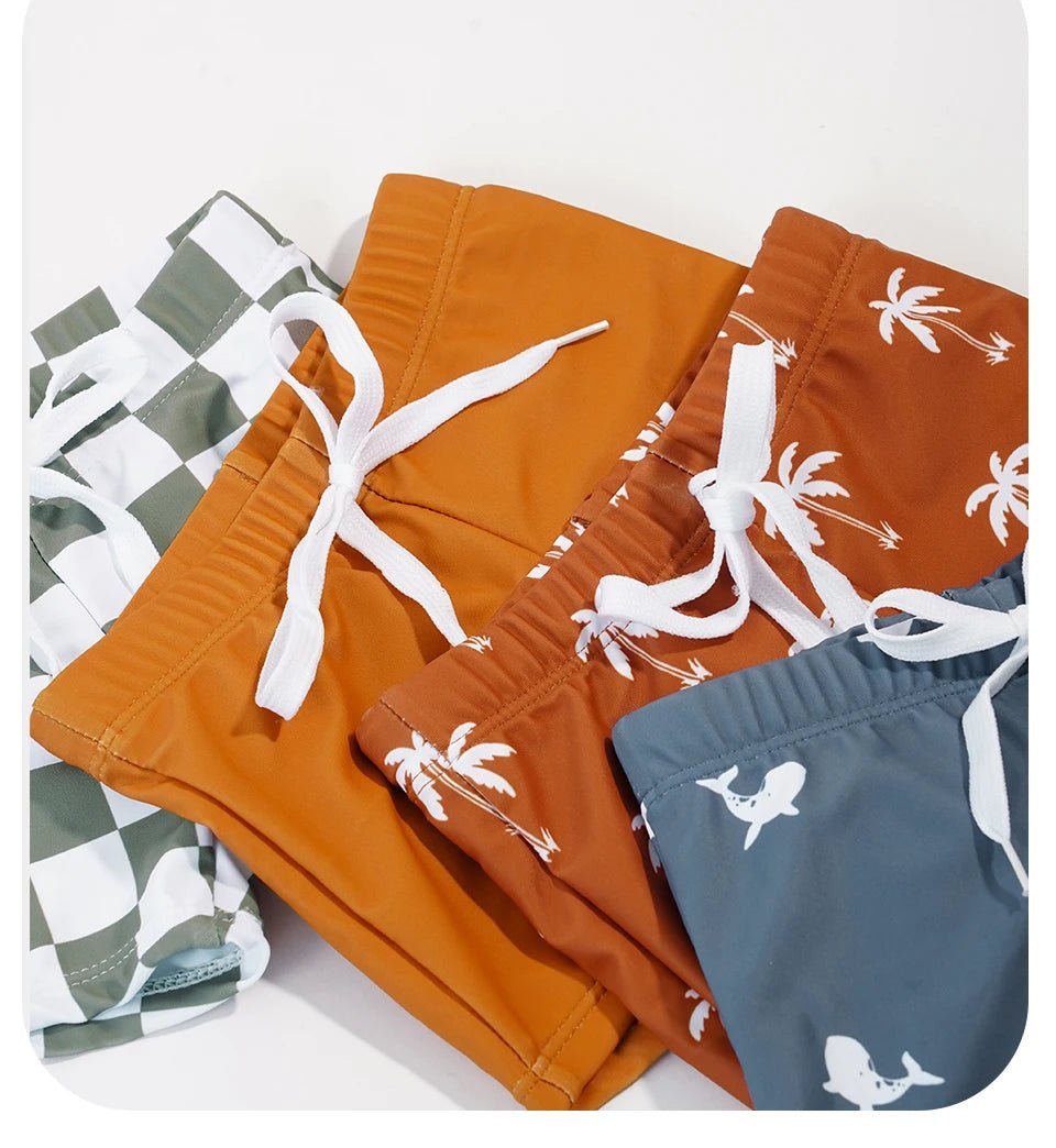 Ensemble maillots de bain pour garçon 2 pièces cool imprimé été