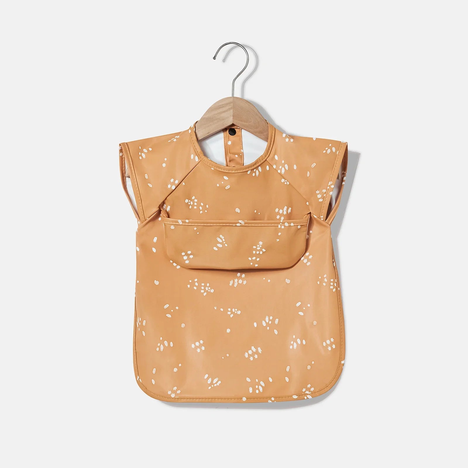BIBFIT Bavoir Bébé Imperméable avec Poche - Baby Daisy