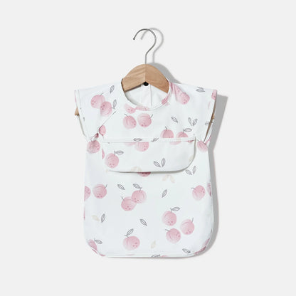 BIBFIT Bavoir Bébé Imperméable avec Poche - Baby Daisy