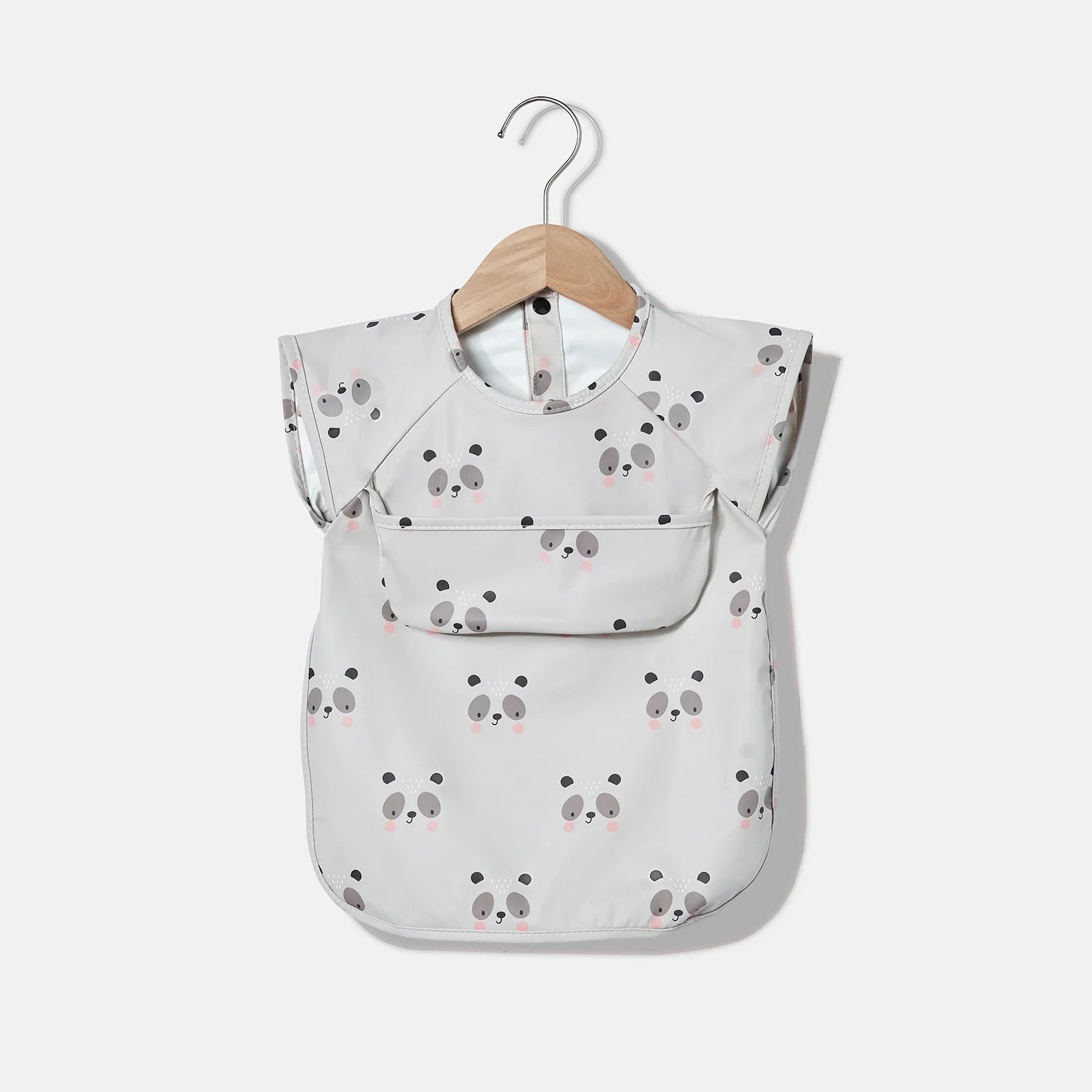 BIBFIT Bavoir Bébé Imperméable avec Poche - Baby Daisy