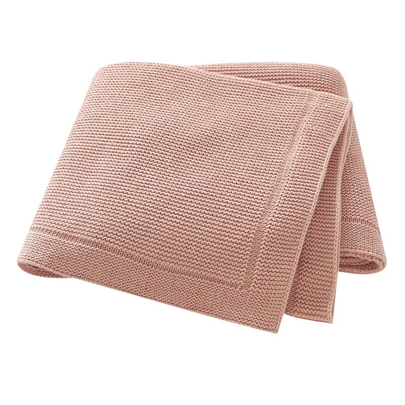 couverture Bébé 4 Saisons en Coton – Douce, Respirante & Multifonction rose