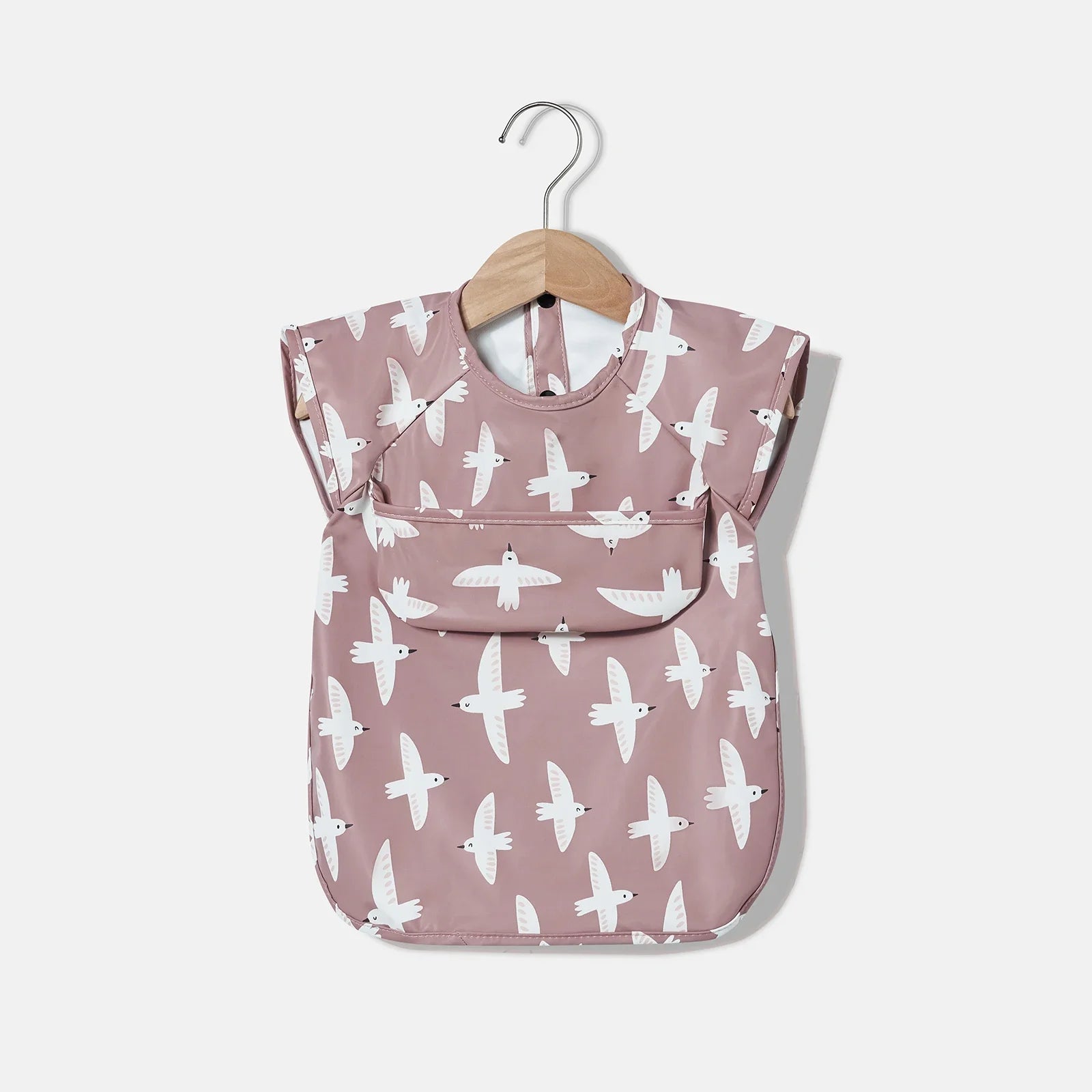 BIBFIT Bavoir Bébé Imperméable avec Poche - Baby Daisy