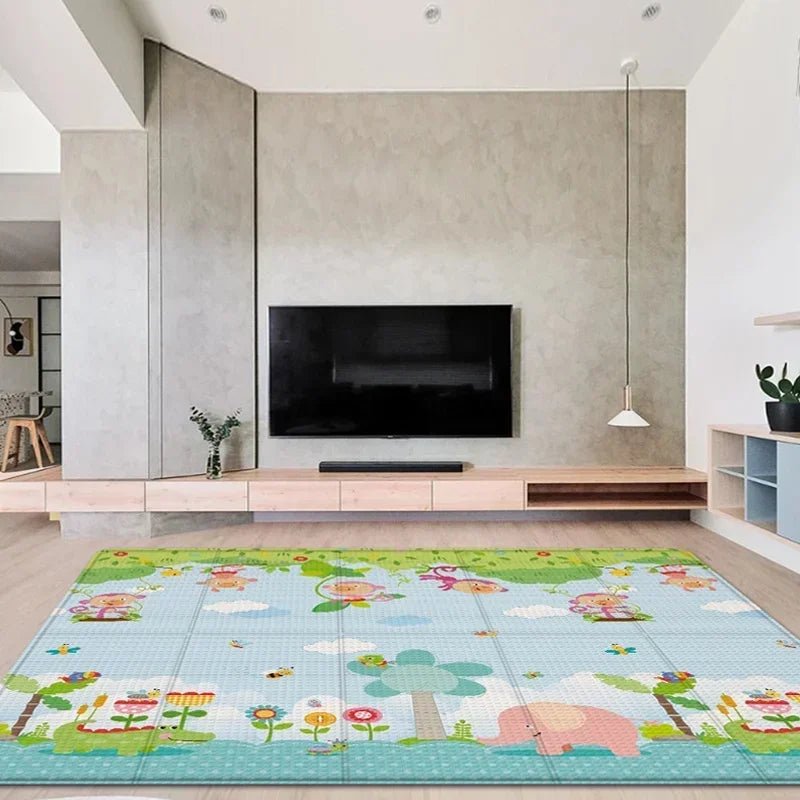 Tapis de jeu pour bébé facile à plier et transporter