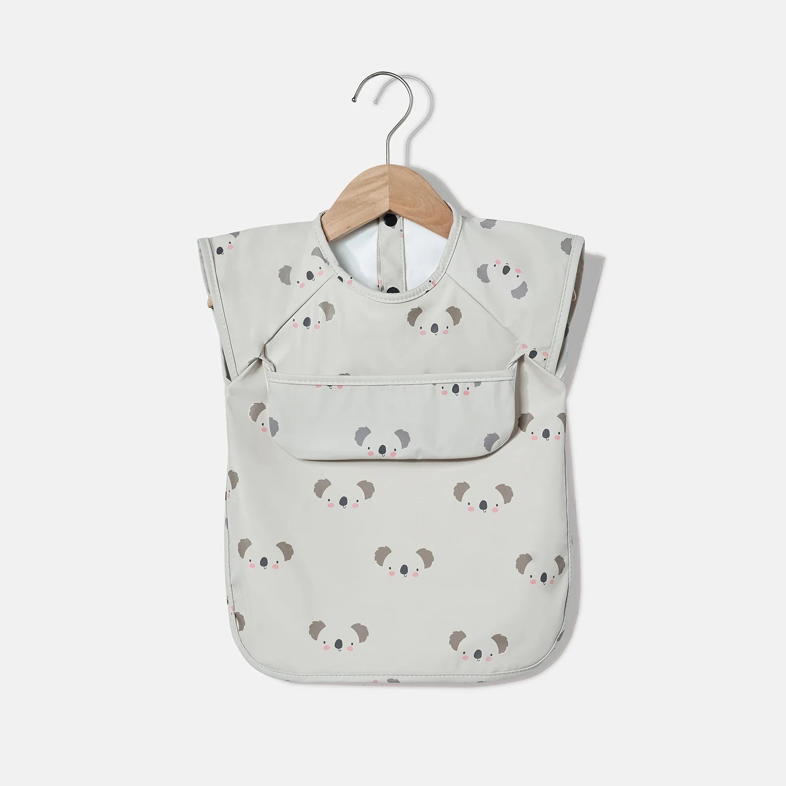 BIBFIT Bavoir Bébé Imperméable avec Poche - Baby Daisy