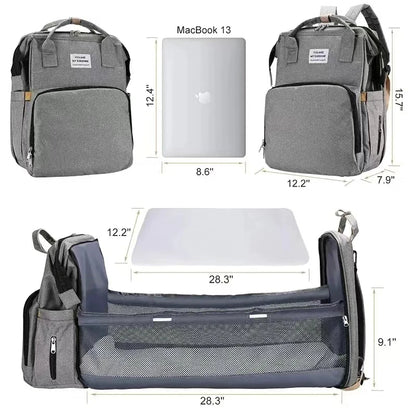 Sac à dos à langer et lit