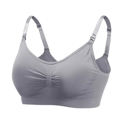 soutiens-gorge d’allaitement confortables gris