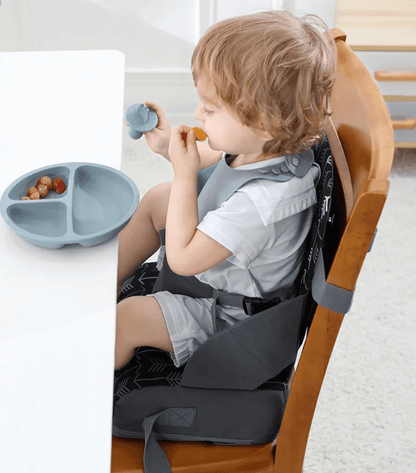 EASYBOOST Siège Rehausseur Enfant Portable et Pliable | Coussin Haut pour Chaise - Baby Daisy